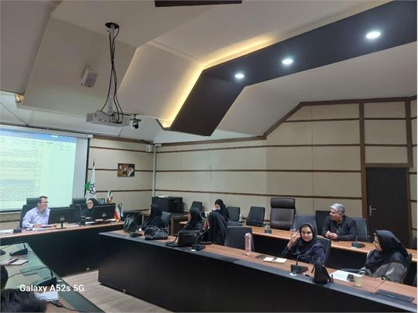 برگزاری جلسه کمیته ارزشیابی در مورخ ......