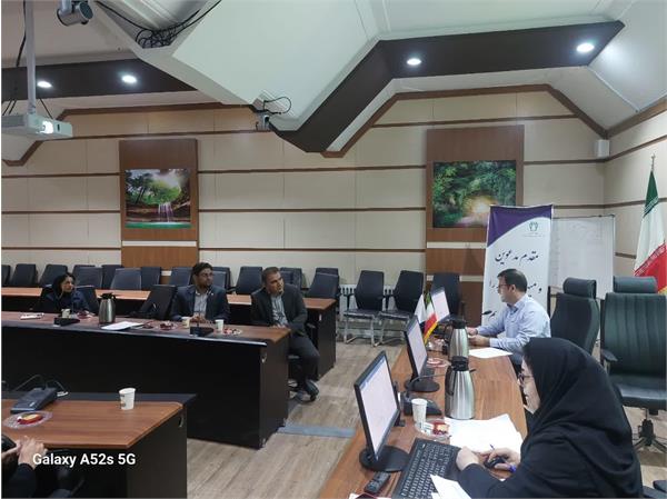 جلسه کمیته ارزشیابی  اساتید در روز دوشنبه مورخ  ......