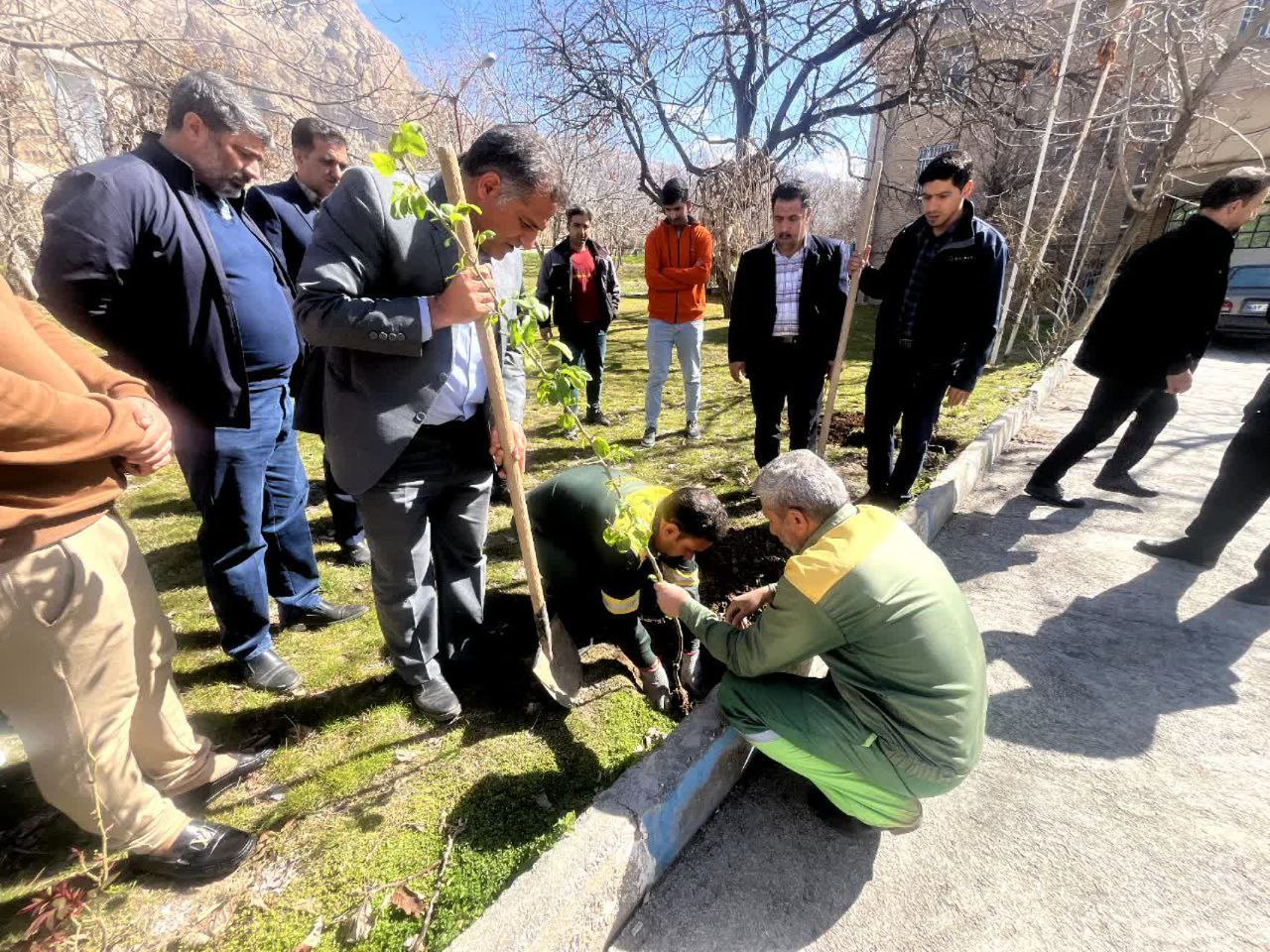 جشن پایان سال 1402 و روز درختکاری