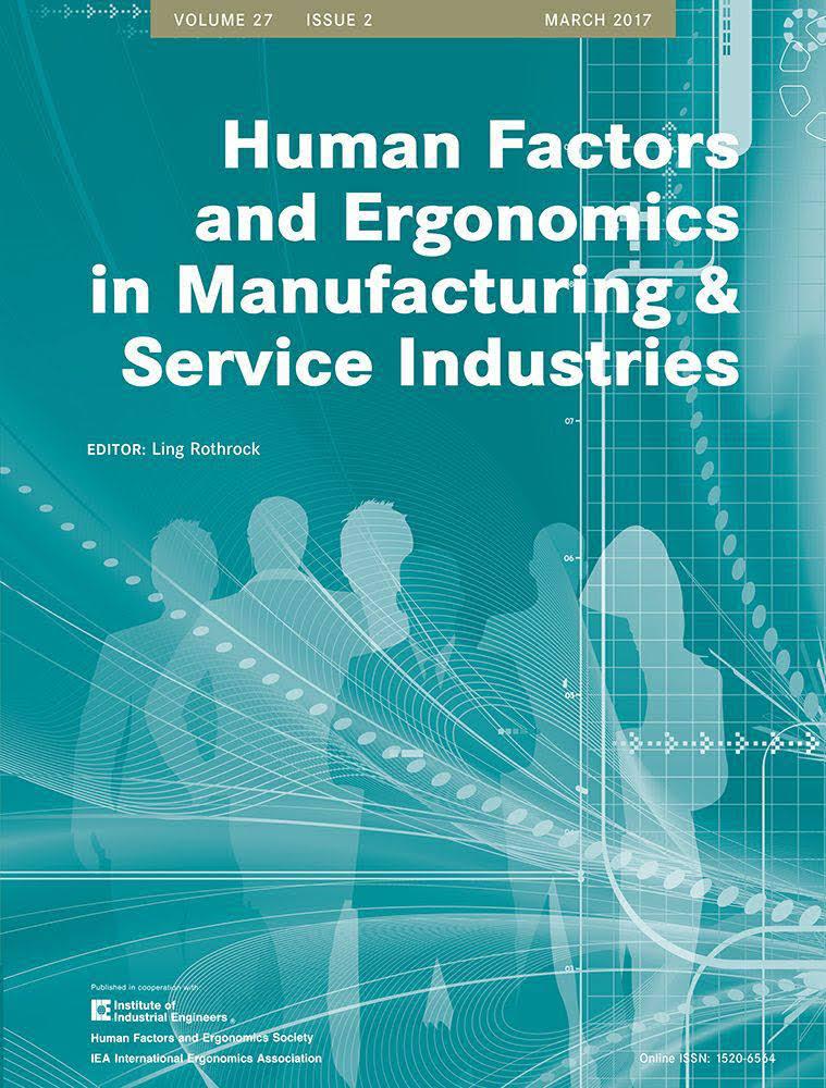 مجله فاکتورهای انسانی و ارگونومی
