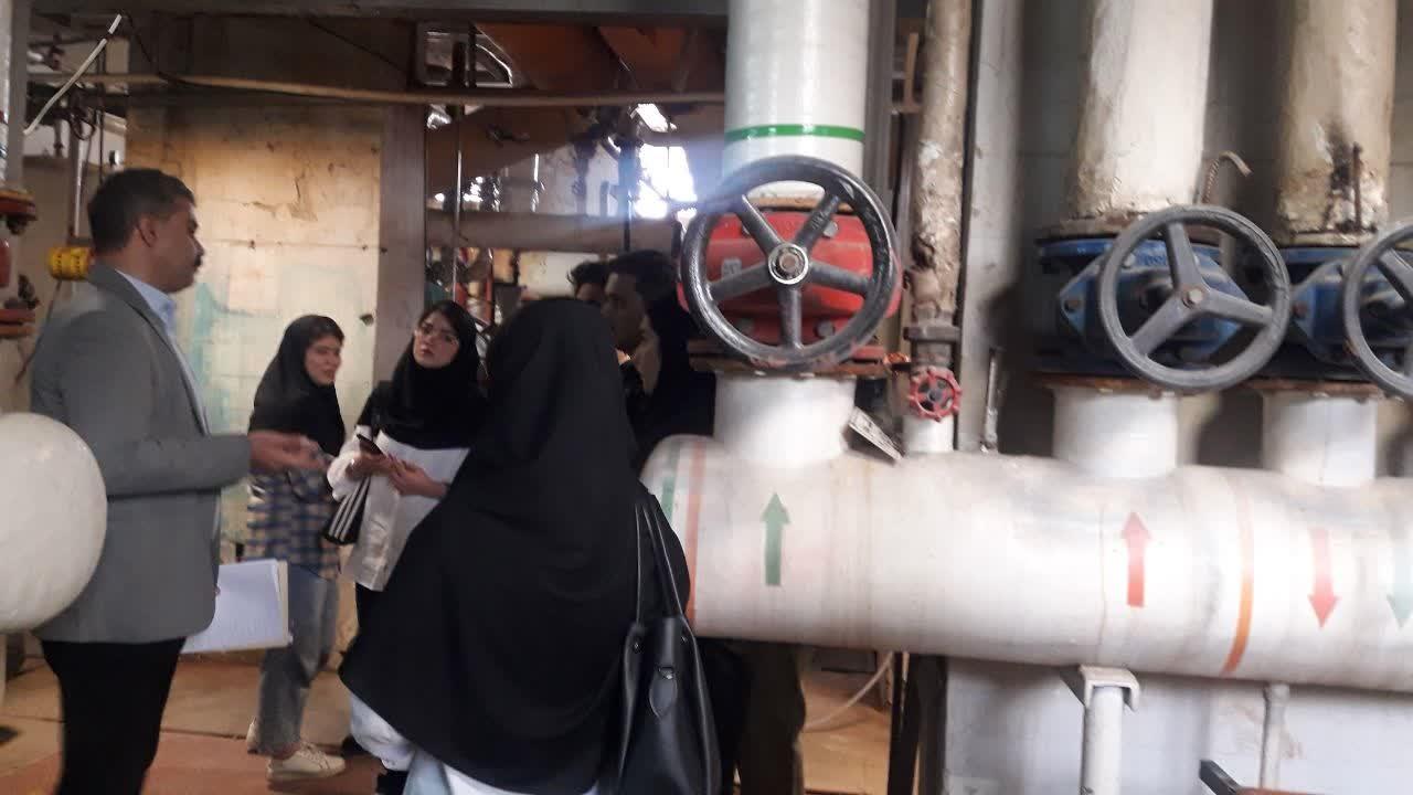 بازدید علمی بیمارستان شهدا